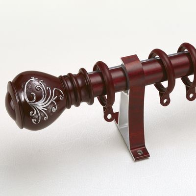 استرالیا 29 میلی متری محصولات چوبی رزین پشتی حکاکی شده پلاستیکی سخت افزاری پلمت پلت پرده آلومینیومی