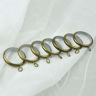 میله های پرده دوبل برنجی کوتاه پرده فرفورژه پنجره ای