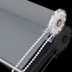 پنجره های اداری PVC پلی استر سبک گورخری محافظت در برابر اشعه ماوراء بنفش ضد آب