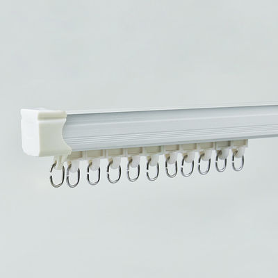 قیمت پرده پرده به طول 6 متر میله و ریل فلزی سفید آلومینیومی از کارخانه فوشان