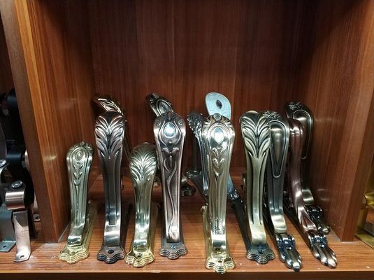 براکت های پرده شکم 28/19 میلی متری چین میت قابل تنظیم میله پرده قلاب دیواری براکت آهنی آلومینیومی