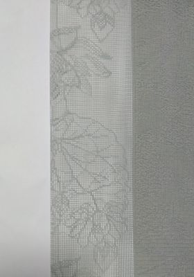دفترچه راهنمای اتاق پارچه کلاسیک پرده های نیمه کور ضد استاتیک سفید رویای عمودی سفارشی